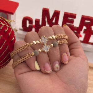 Manilla Trébol blanco