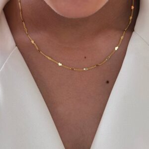 Cadena cubana Corazón 40cm