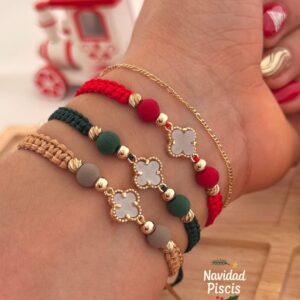 Manilla Trébol Blanco