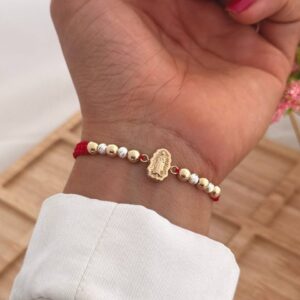 Manilla Guadalupe combinada con plata 925