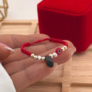 Manilla Combinada Azabache +Ojo turco