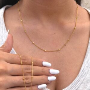 Cadena 45cms + Tobillera